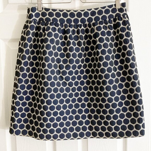 kate spade Dresses & Skirts - Kate Spade Polka Dot Embroidered Skirt Size 12